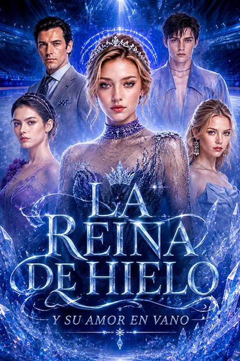 Póster de La reina de hielo y su amor en vano