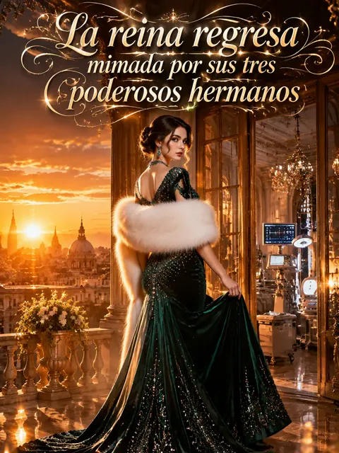 Póster de La reina regresa mimada por sus tres poderosos hermanos