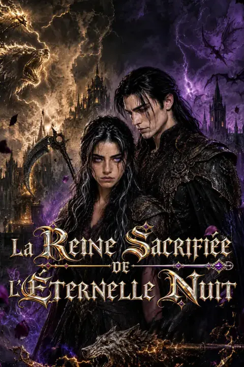 Affiche de La reine sacrifiée de l'éternelle nuit