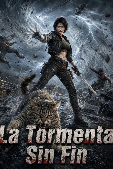Póster de (Doblado) La Tormenta Sin Fin