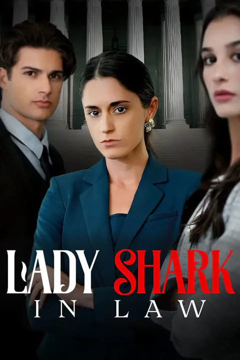 Lady shark in law poster