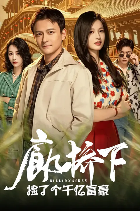 《廊桥下捡了个千亿富豪》海报