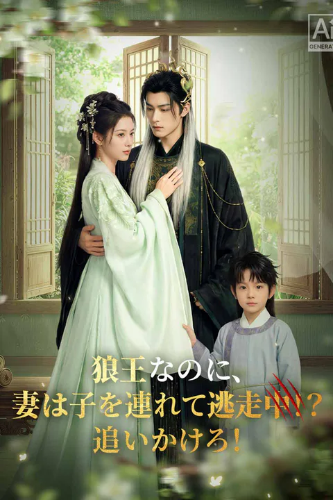狼王なのに、妻は子を連れて逃走中！？追いかけろ！のポスター