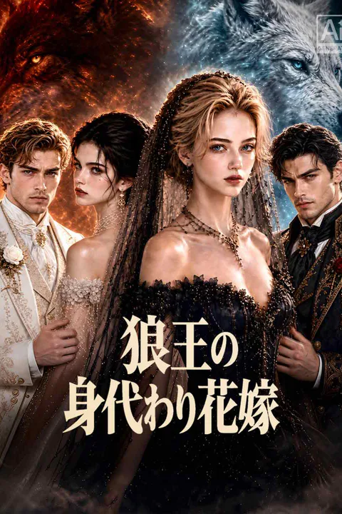 狼王の身代わり花嫁のポスター