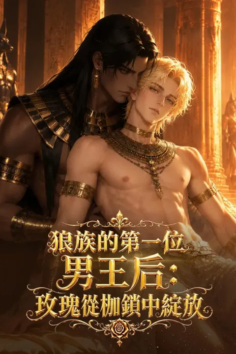 《狼族的第一位男王后：玫瑰從枷鎖中綻放》海報