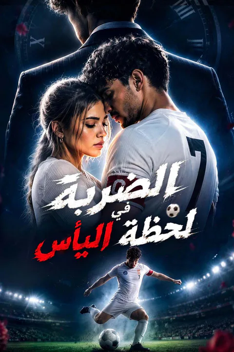 ملصق الضربة في لحظة اليأس