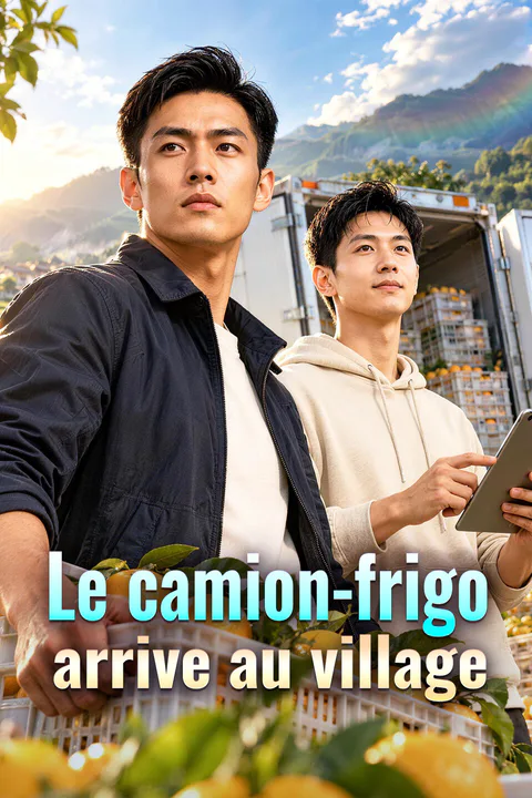 Affiche du camion-frigo arrive au village