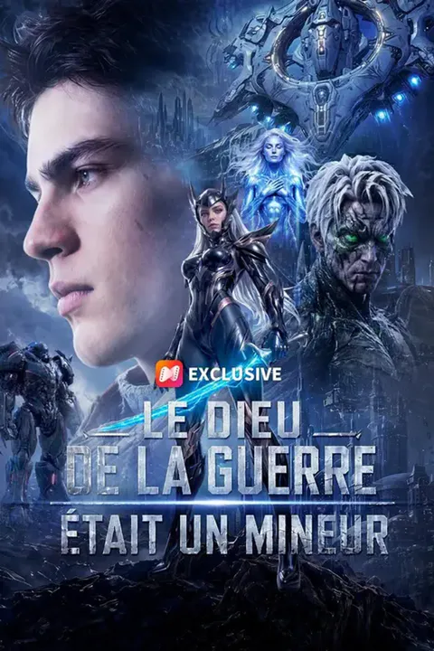 Affiche du dieu de la guerre était un mineur