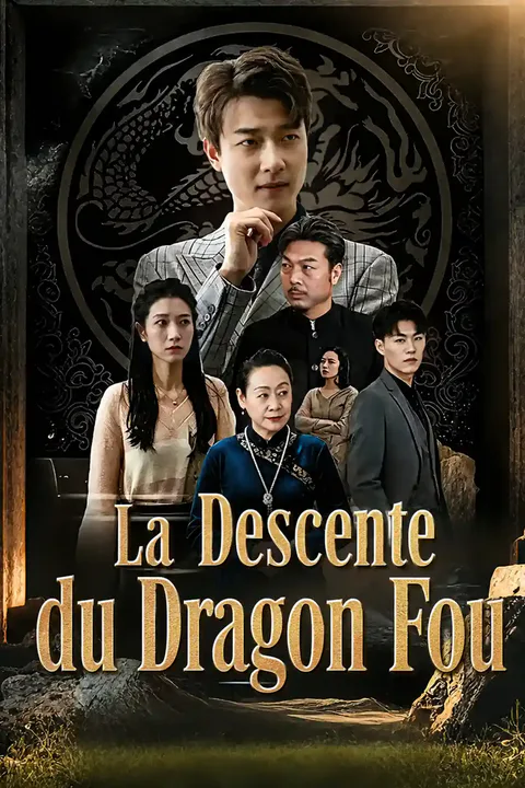 Affiche du dragon furieux descend des monts