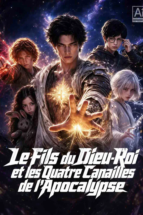 Affiche du Fils du Dieu-Roi et les Quatre Canailles de l'Apocalypse