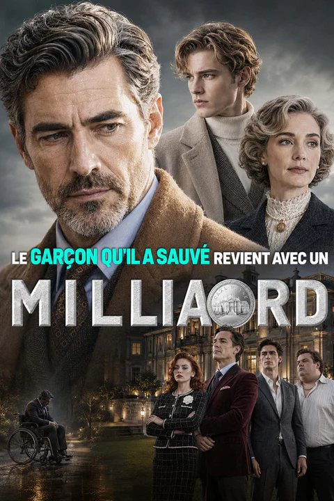 Affiche du garçon qu'il a sauvé revient avec un milliard
