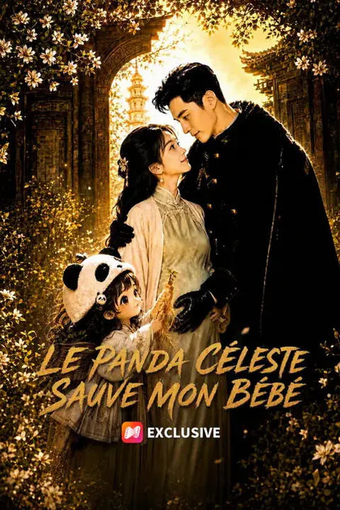 Affiche du panda céleste sauve mon bébé