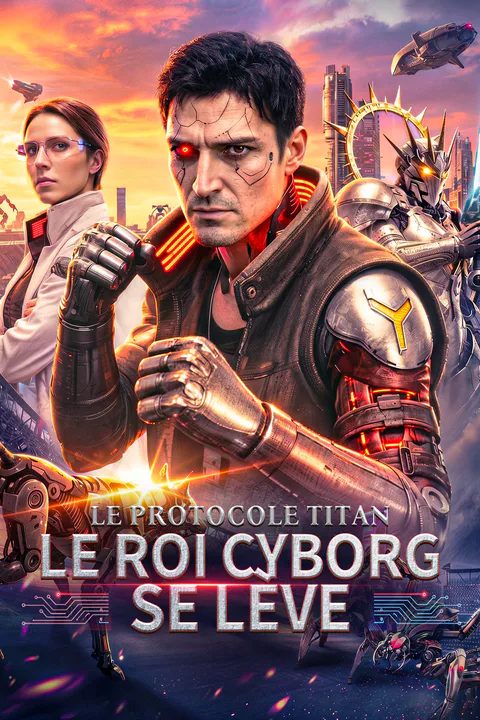 Affiche du Protocole Titan : Le Roi Cyborg se lève