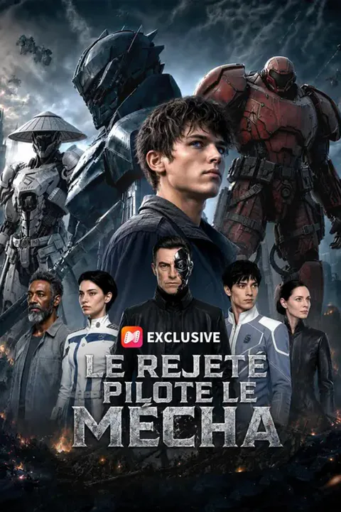 Affiche du rejeté pilote le mécha
