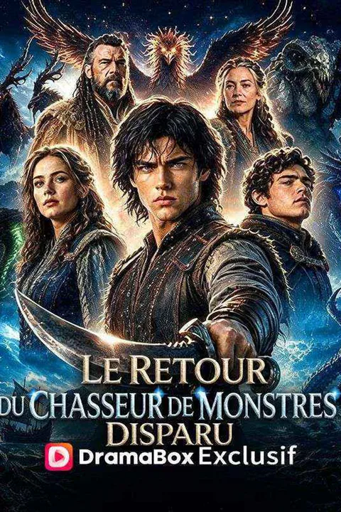 Affiche du Retour du Chasseur de Monstres Disparu