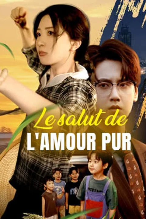 Affiche du salut de l'amour pur