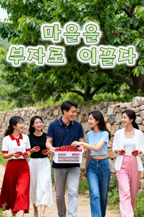 Leading the whole village to prosperity poster