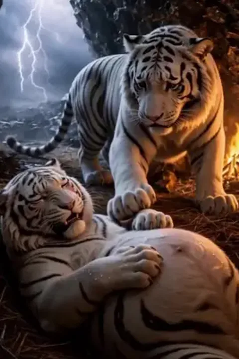 Poster Legenda harimau putih gunung