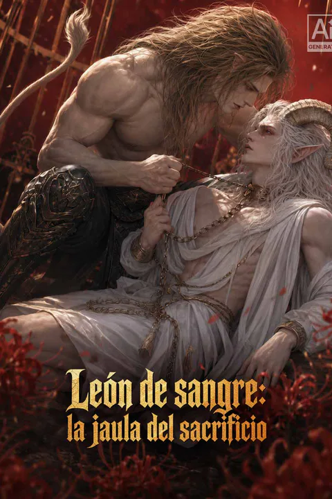 Póster de León de sangre: la jaula del sacrificio