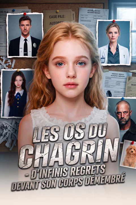 Affiche des Os du chagrin - D'infinis regrets devant son corps démembré