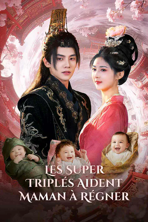 Affiche des Super Triplés Aident Maman à Régner