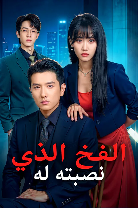 ملصق الفخ الذي نصبته له