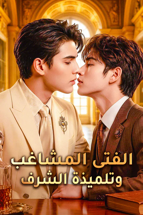 ملصق الفتى المشاغب وتلميذة الشرف