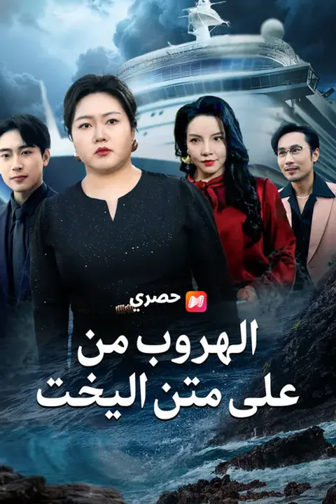 ملصق الهروب من على متن اليخت
