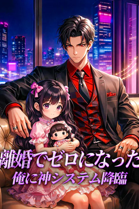 離婚でゼロになった俺に神システム降臨のポスター