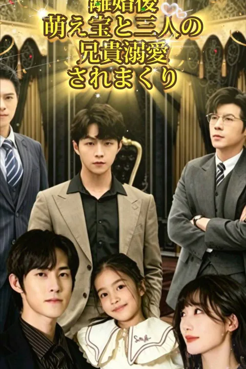 離婚後、萌え宝と三人の兄貴に溺愛されまくりのポスター