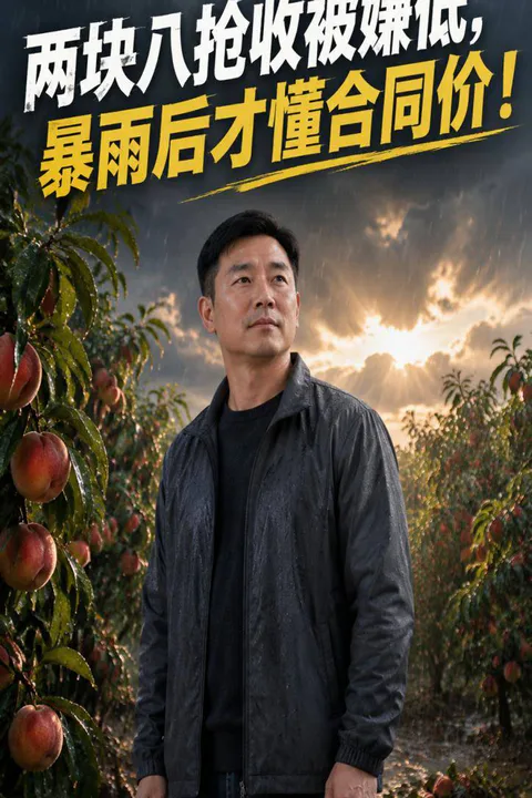 《两块八抢收被嫌低，暴雨后才懂合同价》海报