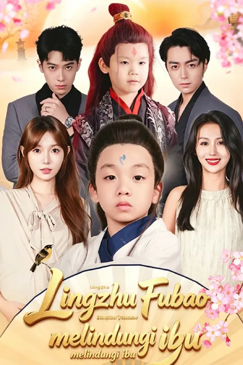 Poster Lingzhu Fubao melindungi ibu