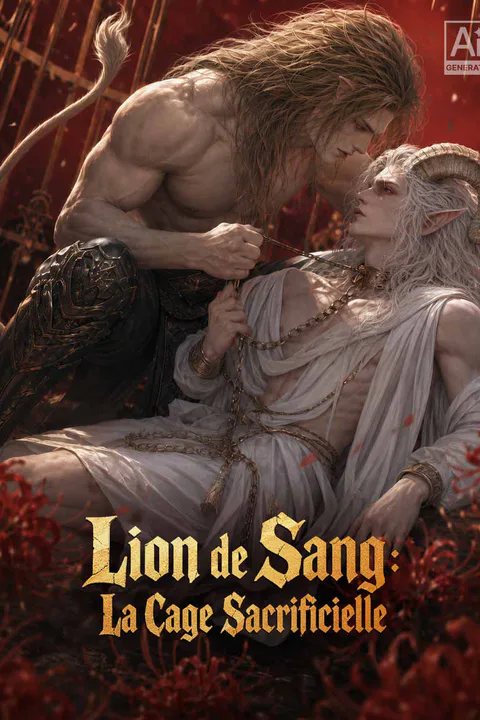 Affiche de Lion de Sang : La Cage Sacrificielle