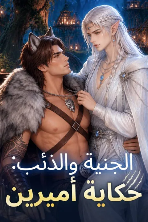 ملصق الجنية والذئب: حكاية أميرين