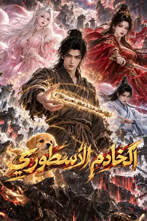 ملصق الخادم الأسطوري