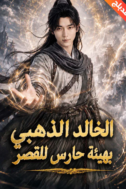 ملصق الخالد الذهبي بهيئة حارس للقصر (مدبلج)