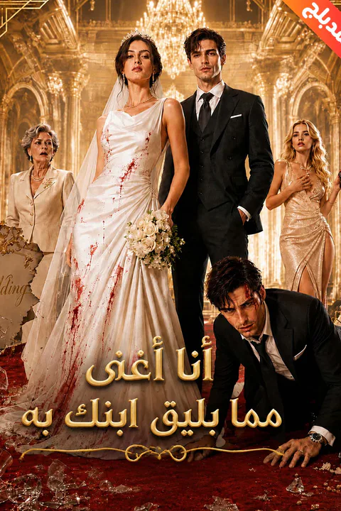 ملصق أنا أغنى مما يليق ابنك به (مدبلج)