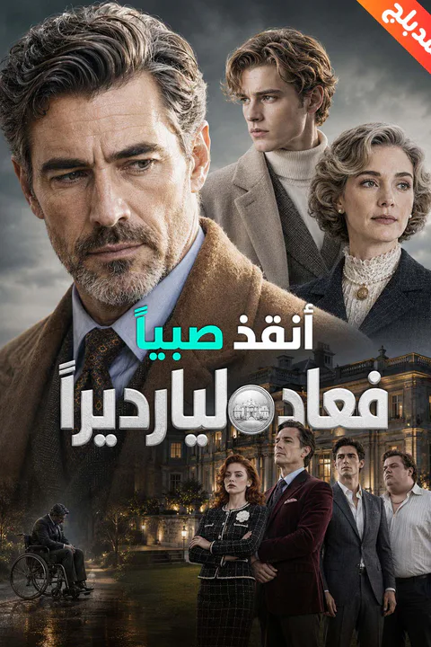ملصق أنقذ صبيًا فعاد مليارديرًا