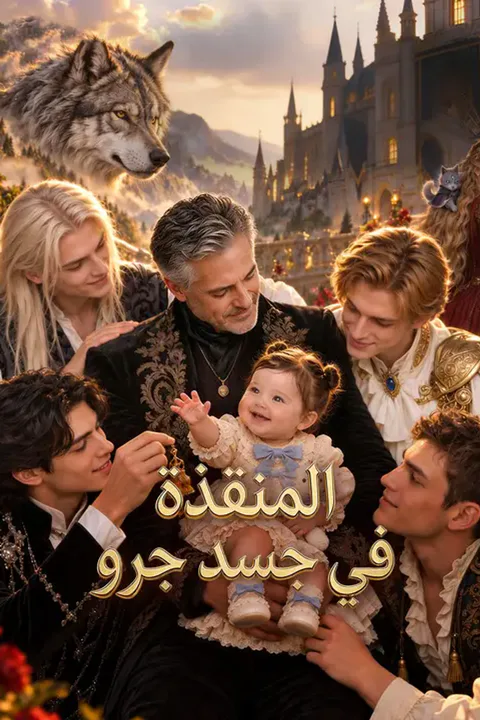 ملصق المنقذة في جسد جرو