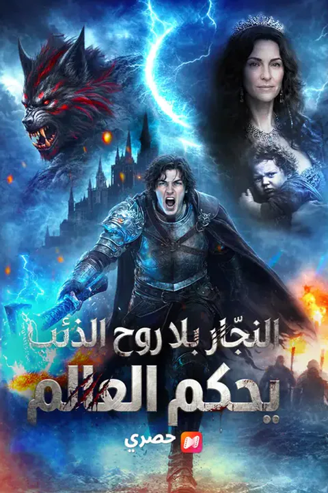 ملصق النجّار بلا روح الذئب يحكم العالم