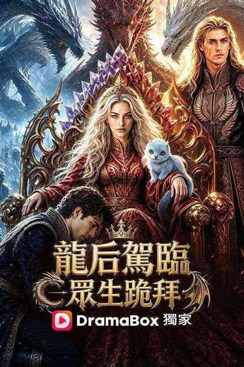 《龍后駕臨，眾生跪拜》海報