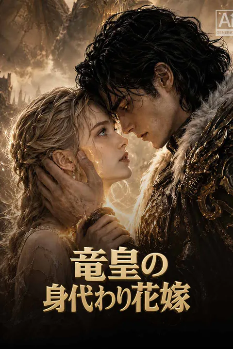 竜皇の身代わり花嫁のポスター