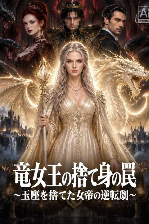 竜女王の捨て身の罠〜玉座を捨てた女帝の逆転劇〜のポスター