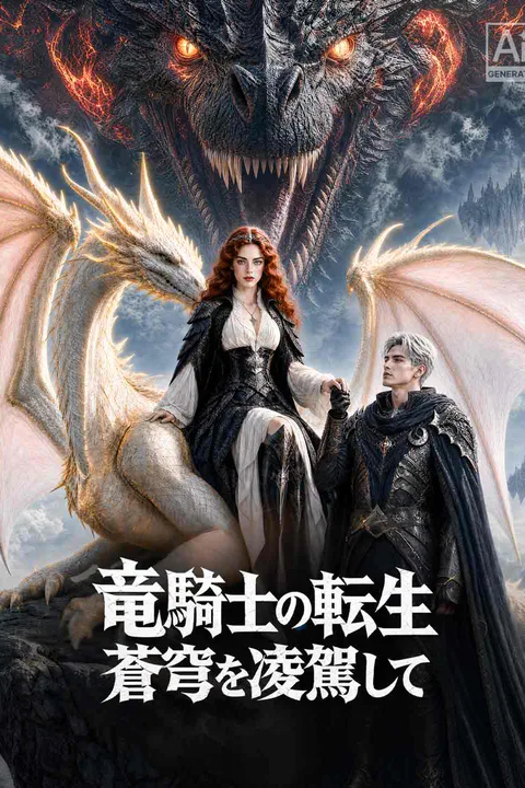 竜騎士の転生 蒼穹を凌駕してのポスター