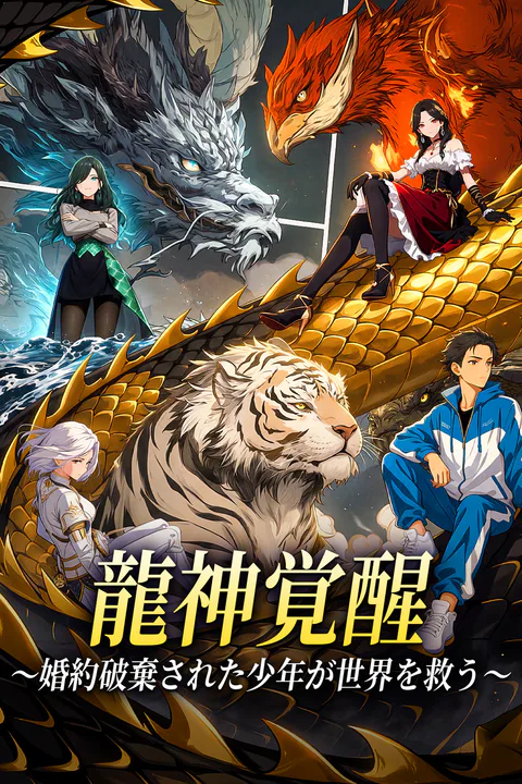 龍神覚醒〜婚約破棄された少年が世界を救う〜のポスター