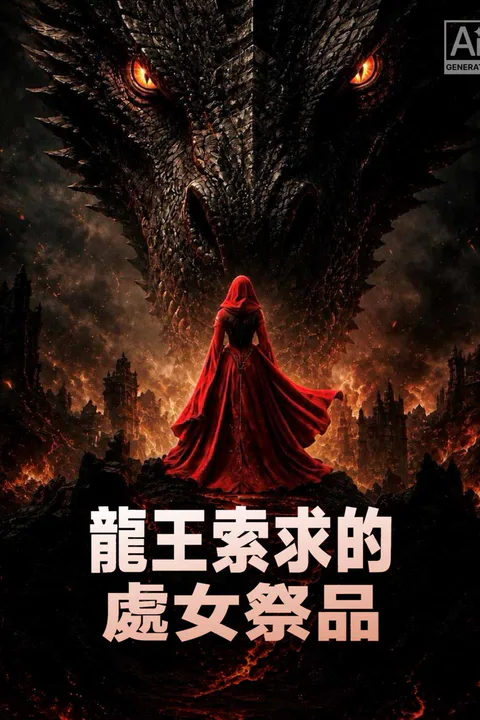 《龍王索求的處女祭品》海報