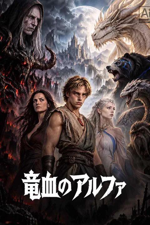 竜血のアルファのポスター