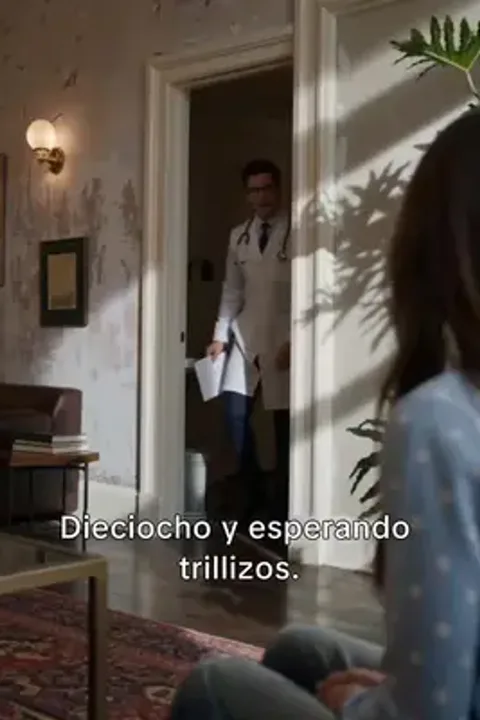 Los trillizos del magnate afişi