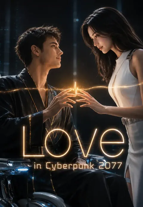 Love in Cyberpunk 2077 poster