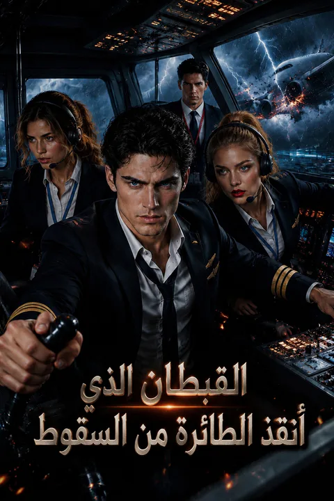ملصق القبطان الذي أنقذ الطائرة من السقوط